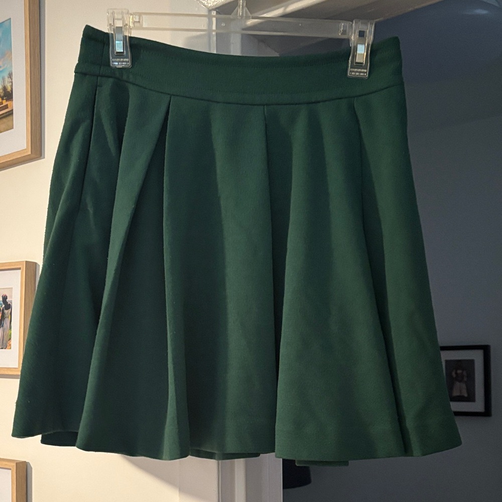 Maeve Forest Green Skater Skirt